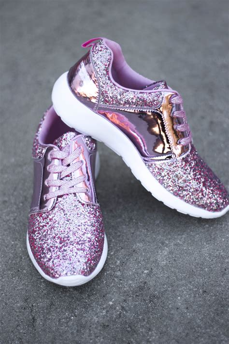 sparkling tennis shoes for women